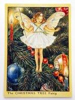 フラワーフェアリーズ　ポストカード The Chrismas Tree Fairy