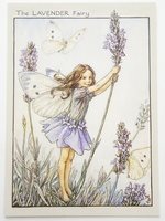 フラワーフェアリーズ　ポストカード The Lavender Fairy