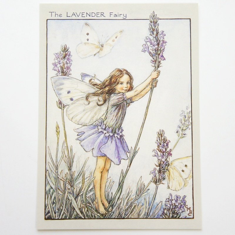 フラワーフェアリーズ　ポストカード The Lavender Fairy