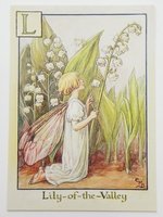 フラワーフェアリーズ　ポストカード The Lily-of-the-Valley Fairy